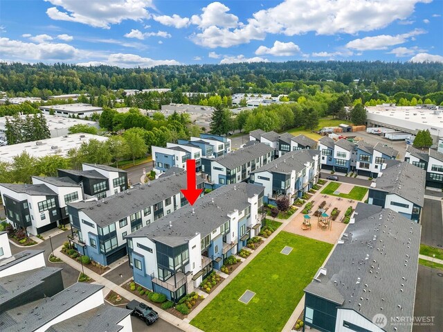 21822 25th Ave SE Unit B, Bothell, WA 98021 - aerial view of residential area