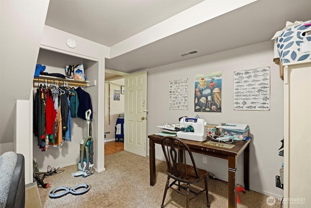606 N State St, Bellingham, WA 98225 - office area with carpet and baseboards