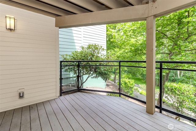 3008 N Narrows Dr Unit B102, Tacoma, WA 98407 - view of wooden deck