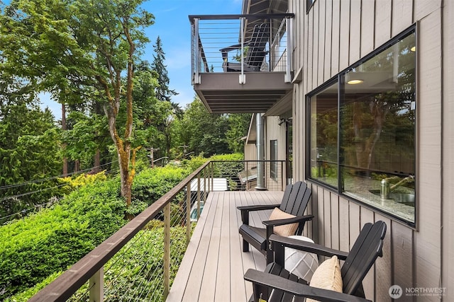 5665 E Mercer Way, Mercer Island, WA 98040 - view of deck