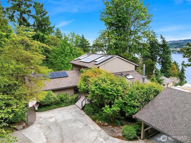 5665 E Mercer Way, Mercer Island, WA 98040 - drone / aerial view