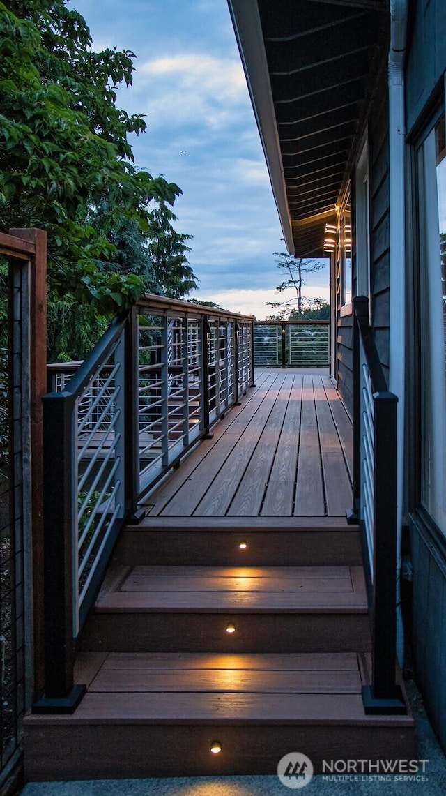 220 Colman Dr, Port Townsend, WA 98368 - view of wooden deck