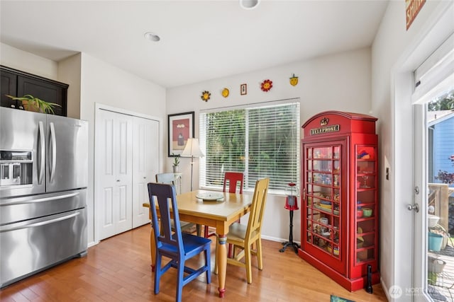 26707 NE 144th Ct, Duvall, WA 98019 - dining room featuring light wood-type flooring and recessed lighting