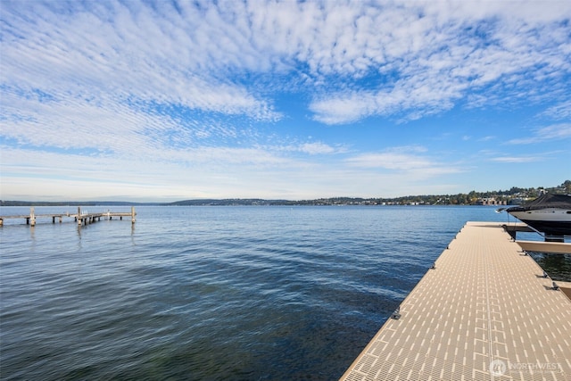 4662 95th Ave NE, Yarrow Point, WA 98004 - dock area with a water view