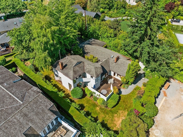 4662 95th Ave NE, Yarrow Point, WA 98004 - aerial view