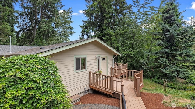 4120 Lake House Ln SE, Olympia, WA 98513 - back of house featuring a deck