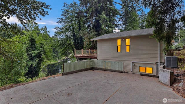 4120 Lake House Ln SE, Olympia, WA 98513 - view of patio with a deck