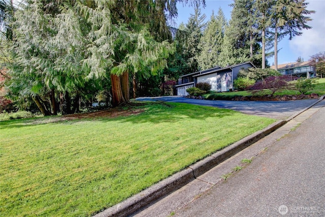 908 185th St SW, Lynnwood, WA 98037 - view of front of property featuring a front yard and driveway