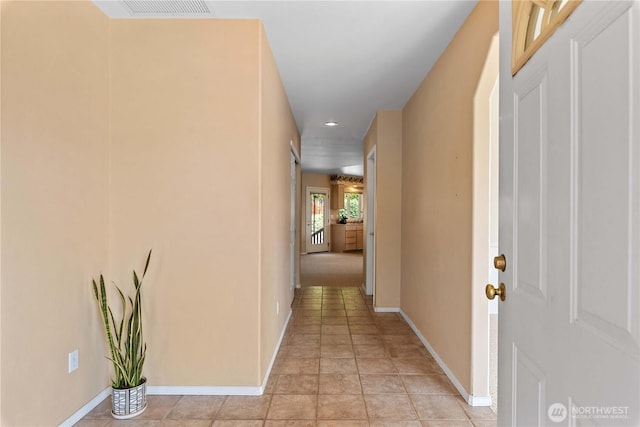 840 Amy Ct, East Wenatchee, WA 98802 - corridor with baseboards and recessed lighting