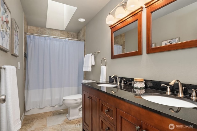 2778 142nd Pl NE, Bellevue, WA 98007 - bathroom featuring double vanity and shower / bath combo