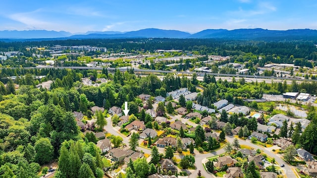 2778 142nd Pl NE, Bellevue, WA 98007 - bird's eye view of mountains and a heavily wooded area