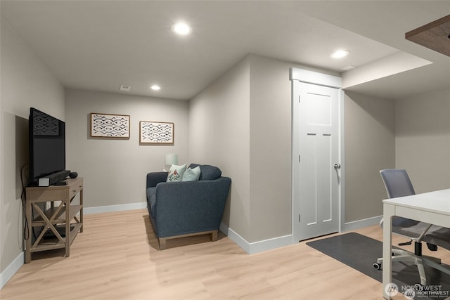 5113 212th St SW, Lynnwood, WA 98036 - office space with light wood finished floors and recessed lighting