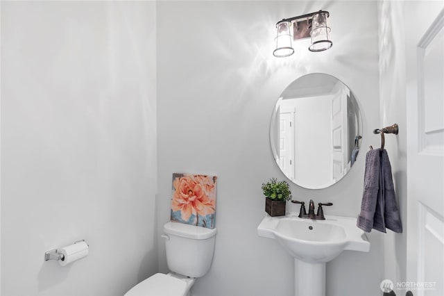 1611 Austin Ave, Snohomish, WA 98290 - bathroom with toilet and a sink