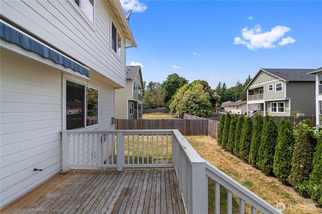 1611 Austin Ave, Snohomish, WA 98290 - wooden deck featuring a fenced backyard