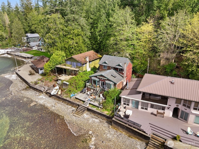 80 E Rose Point Ln, Belfair, WA 98528 - view of subject property featuring a forest