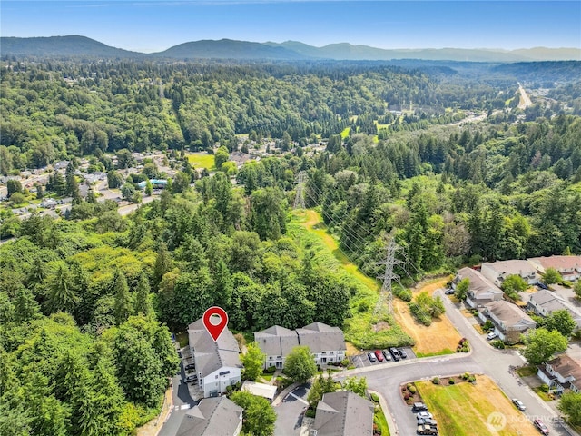 3006 SE 8th St Unit 2120, Renton, WA 98058 - drone / aerial view of mountains