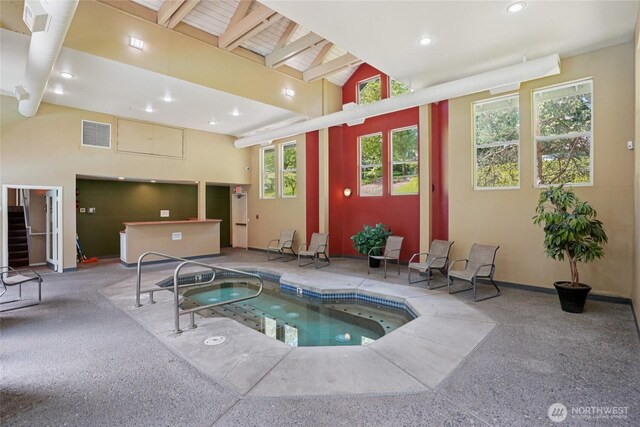 33020 10th Ave SW Unit E204, Federal Way, WA 98023 - view of pool with an in-ground hot tub