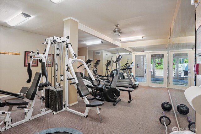 33020 10th Ave SW Unit E204, Federal Way, WA 98023 - gym with carpet floors