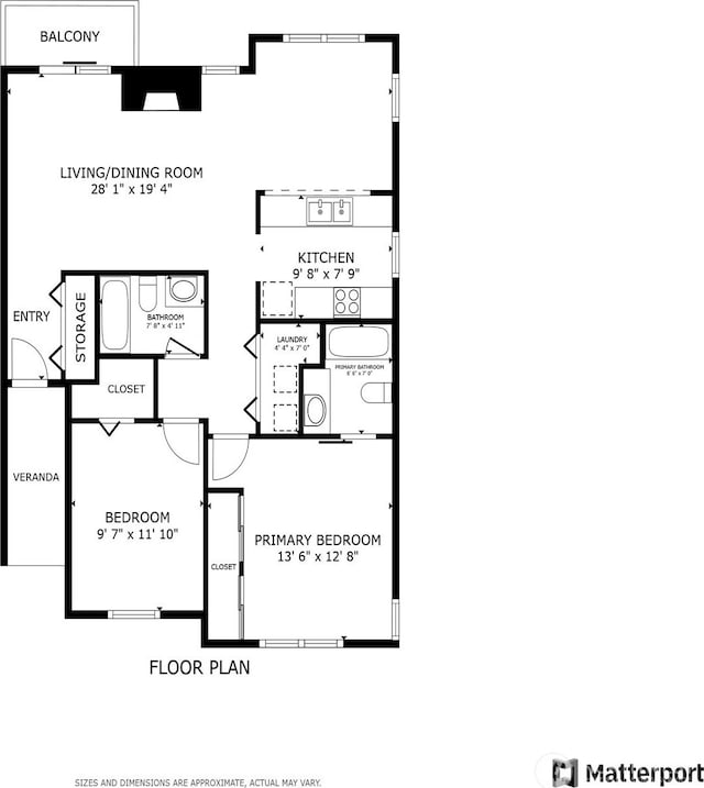 33020 10th Ave SW Unit E204, Federal Way, WA 98023 - view of property floor plan