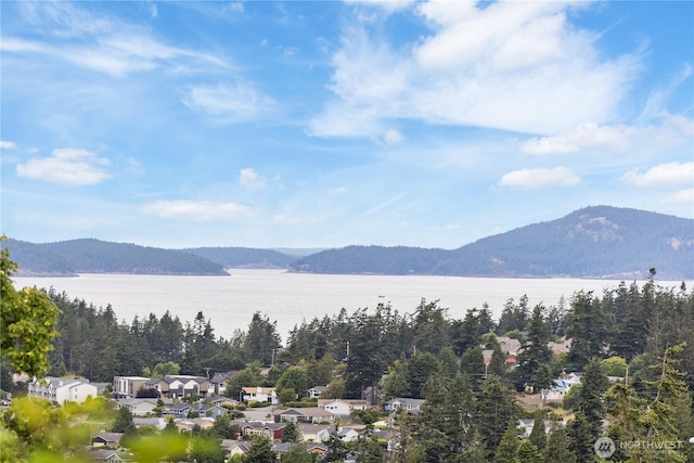 2204 Dublin Pl, Anacortes, WA 98221 - view of mountain backdrop featuring a nearby body of water