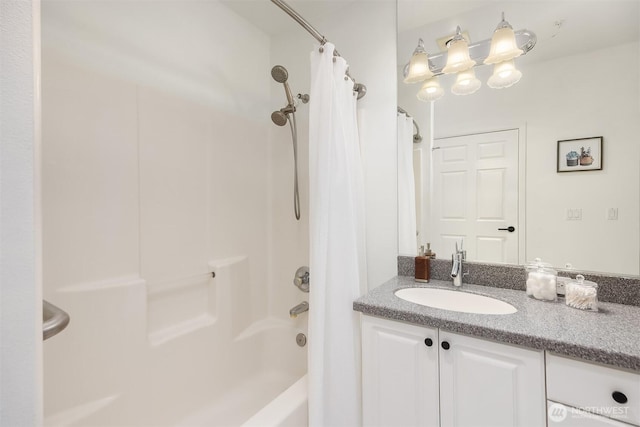 122 S State St Unit 207E, Kirkland, WA 98033 - full bathroom featuring shower / tub combo with curtain and vanity
