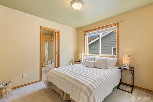 18328 10th Dr SE, Bothell, WA 98012 - bedroom featuring light carpet and ensuite bathroom