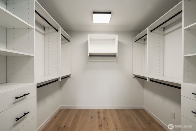 5606 23rd Ave SW, Seattle, WA 98106 - spacious closet featuring light wood finished floors