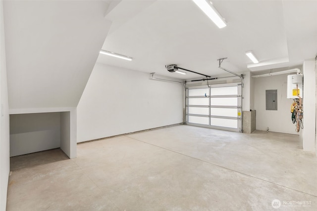 5606 23rd Ave SW, Seattle, WA 98106 - garage with electric panel and a garage door opener