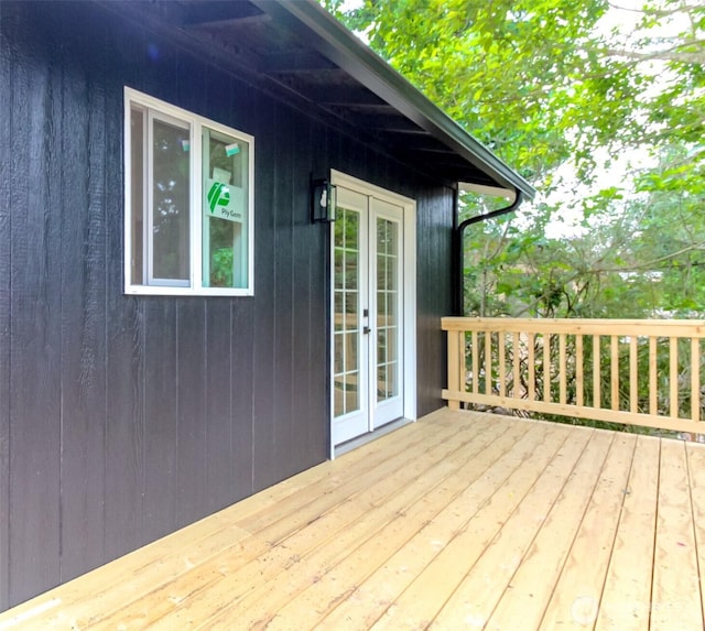 21241 S 29th Ave, Seatac, WA 98198 - wooden terrace with french doors