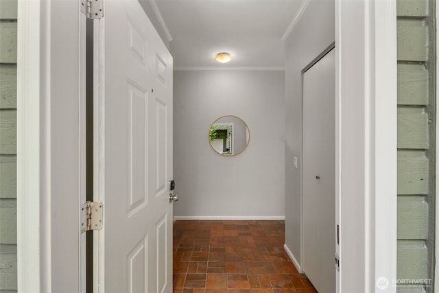 1812 25th Ave Unit C, Seattle, WA 98122 - hall with stone finish flooring and crown molding