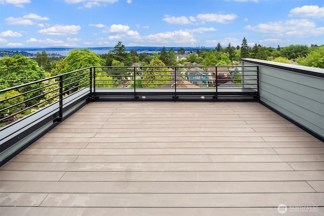 1244 15th Ave E Unit 9, Seattle, WA 98112 - view of wooden deck