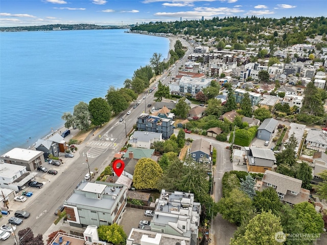 3002 Alki Ave SW, Seattle, WA 98116 - aerial perspective of suburban area featuring a large body of water