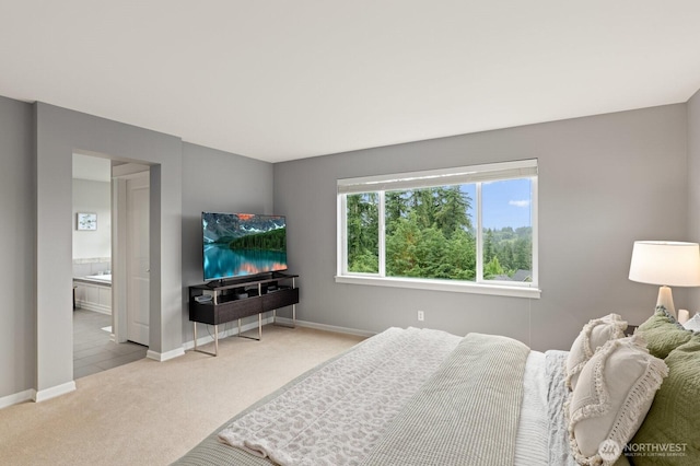 8829 138th Ct SE, Newcastle, WA 98059 - bedroom featuring carpet flooring and ensuite bathroom
