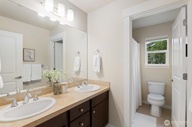 8829 138th Ct SE, Newcastle, WA 98059 - full bath with double vanity and toilet