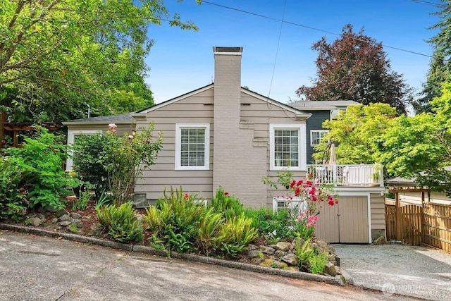 4431 SW Kenyon Pl, Seattle, WA 98136 - view of property exterior featuring a chimney