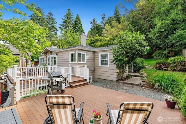 4431 SW Kenyon Pl, Seattle, WA 98136 - deck with a grill