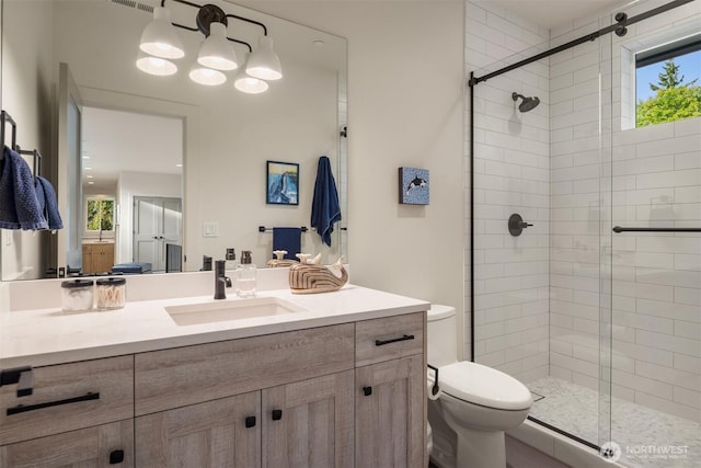 4405 88th Ave SE, Mercer Island, WA 98040 - full bathroom with a stall shower and vanity