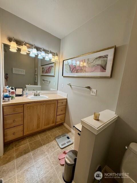 2103 Tacoma Ct, Tacoma, WA 98405 - bathroom featuring vanity and tile patterned flooring