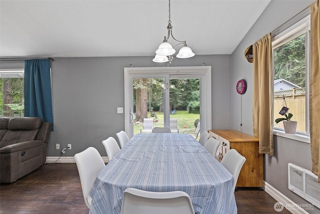 2253 Wellman Pl, Oak Harbor, WA 98277 - dining room with dark wood-style flooring and baseboards
