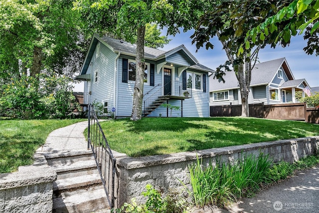 8047 Earl Ave NW, Seattle, WA 98117 - view of front facade with stairs