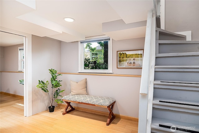 8047 Earl Ave NW, Seattle, WA 98117 - sitting room featuring wood finished floors and baseboards