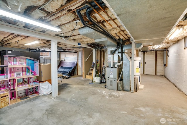 5111 N 39th St, Tacoma, WA 98407 - unfinished below grade area with heating unit