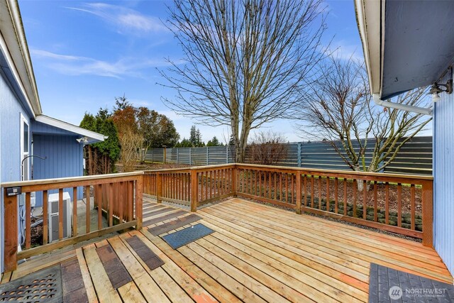 6350 Portal Way Unit 75, Ferndale, WA 98248 - view of wooden deck