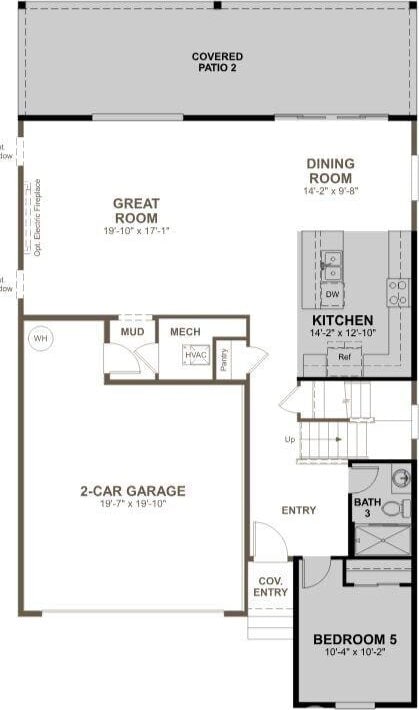 20316 150th St E, Bonney Lake, WA 98391 - view of room layout