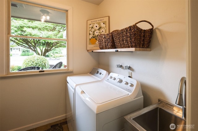 4546 193rd Pl SE, Issaquah, WA 98027 - laundry room featuring independent washer and dryer and healthy amount of natural light