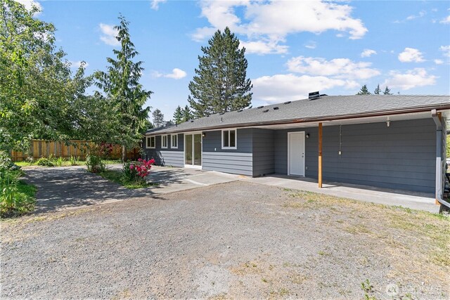 7611 Easy St, Everett, WA 98203 - ranch-style house featuring a patio area
