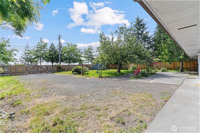 7611 Easy St, Everett, WA 98203 - fenced backyard featuring a patio