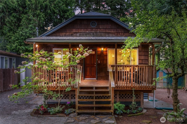 15516 10th Ave NE, Shoreline, WA 98155 - view of outbuilding featuring covered porch