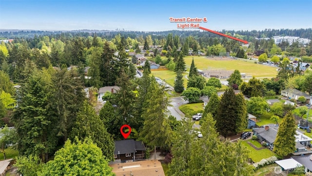 15516 10th Ave NE, Shoreline, WA 98155 - view of property location with a heavily wooded area