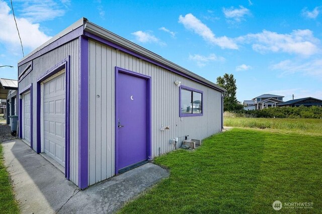 950 Beckett Point Rd, Port Townsend, WA 98368 - view of outdoor structure featuring a garage